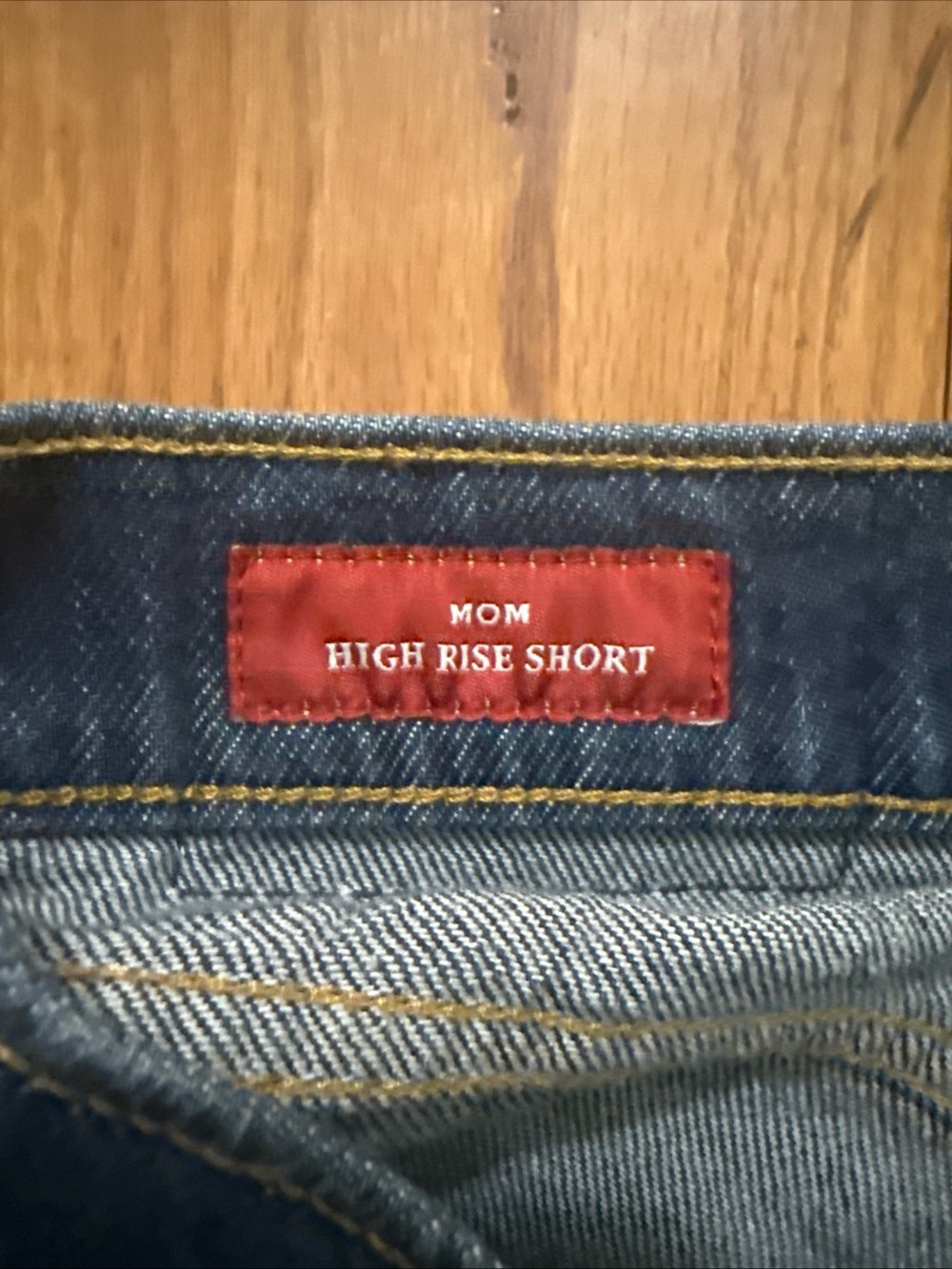 Lucky Legends AC/DC 3” High Rise Button Fly denim Mom Shorts 12/31 - Picture 9 of 13